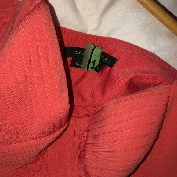BCBG Maxzaria coral dress - Picture 6 of 6